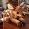Forest Animal Stuffed Deer Dolls Soft Dolls Simulation Deer Toy Sika Deer Plush  Birthday Gift