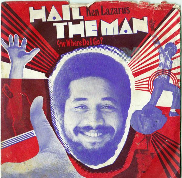 7inch Record KEN LAZARUS - Hail The Man / Where Do I Go FRM210 London Records 1972 Jamaica Reggae, Ska & Dub Used