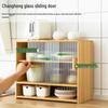 Bamboo Countertop Kitchen Spice Rack