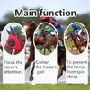 Horse Wind Resistant Eye Mask Tear Resistant Horse Eyewears Protective Eye Shield Block for Training And Shows