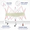 Wollwickler Halter Schirmstrebe Garnknäuelwickler Handbetrieben Nähwerkzeug Tragbarer Garnwickler Essentielles Häkelwerkzeug