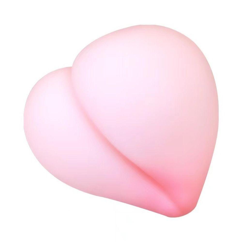 TPE Material Anti Stress Ball Peach Shaped Stress Reliever Relax Slow Rebound Toy  Finger Massage