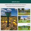2024 Solar 360° Animal, Bird, and Rodent Ultrasonic Repeller