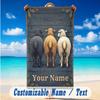 Decorative Artwork Theme Beach Towel Personalized Custom Name & Text Soft Quick Dry Beach Towel for Swimming Travel