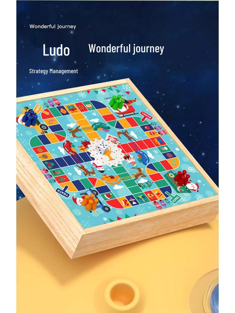 Gomoku, Člověče, nezlob se!, Dáma: Sada 3 herních desek 3 v 1 pro interakci a vzdělávání rodičů a dětí