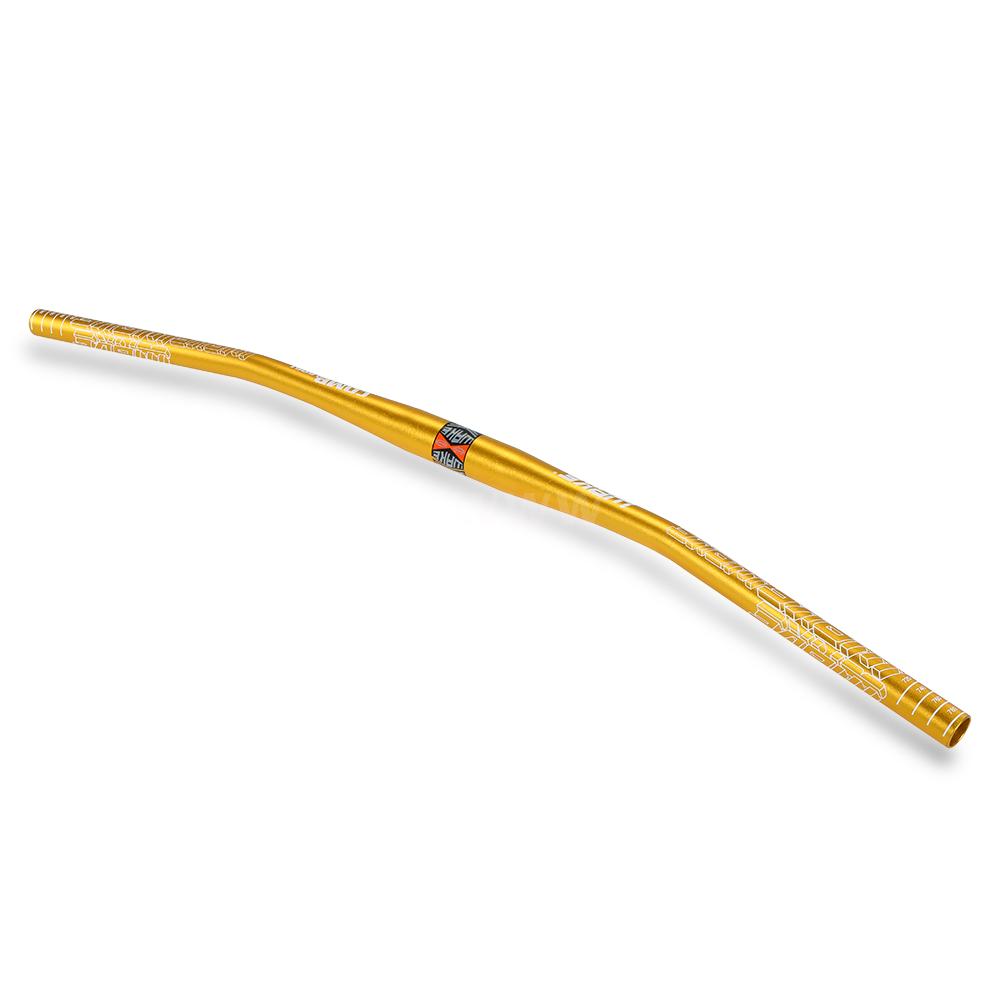 

Руль из алюминиевого сплава MTB, ручка для горного велосипеда, плоская планка для велоспорта, 780 мм, анодированная ручка золотой