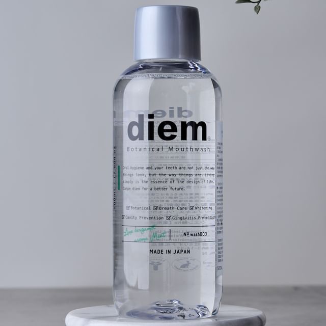 diem - Lime Bergamot Aroma Mint Botanical Mouthwash 500ml