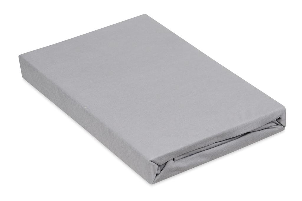 Bamboo fitted sheet 110/120x190/200x20 graphite