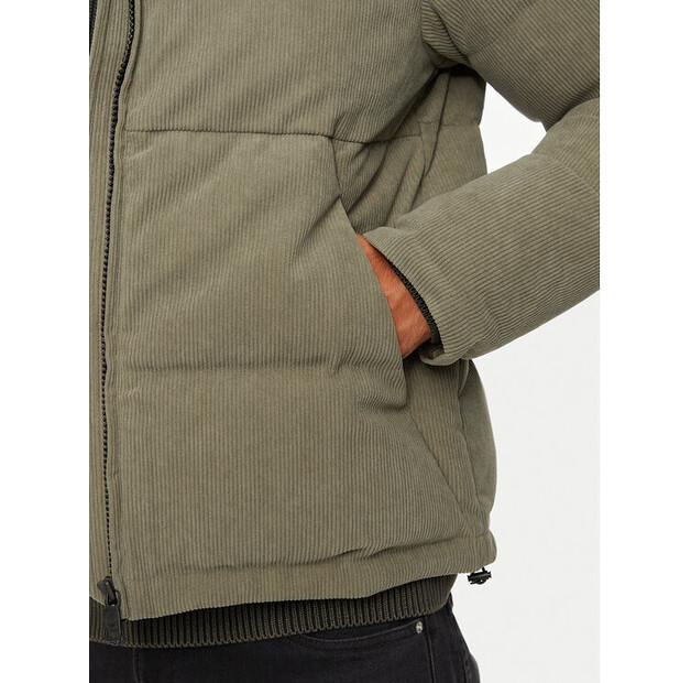 Down Jacket Colmar 1296 9YN Green Regular Fit
