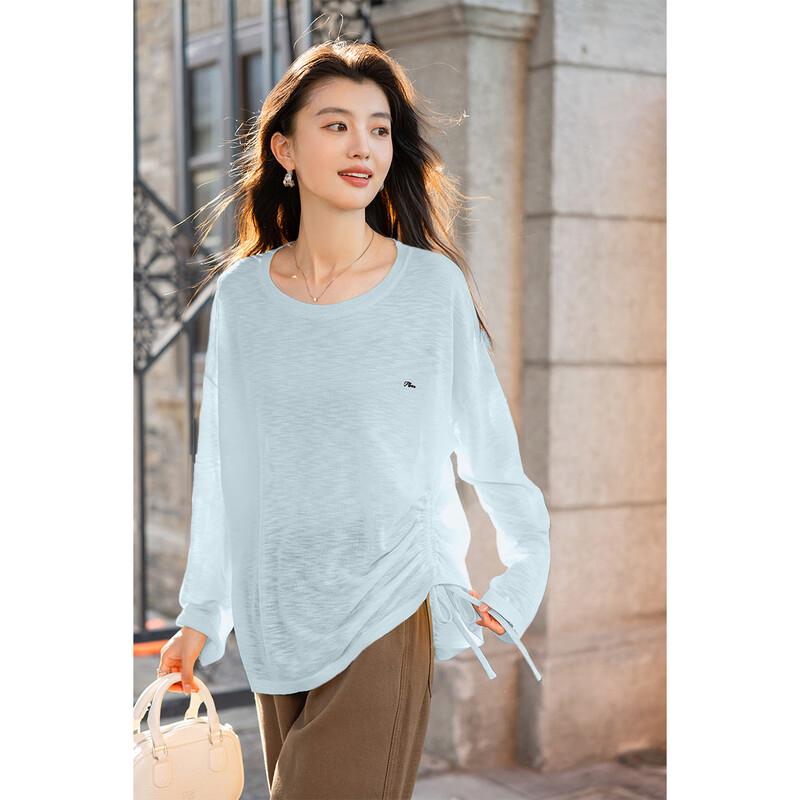 Mocana Loose Fit Dopamine Long Sleeve Knit Top