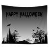 Home Decor Halloween Wall Hanging Gothic Print Tapestry  Witchcraft Supplies Dorm Rug 230x180cm Tapiz