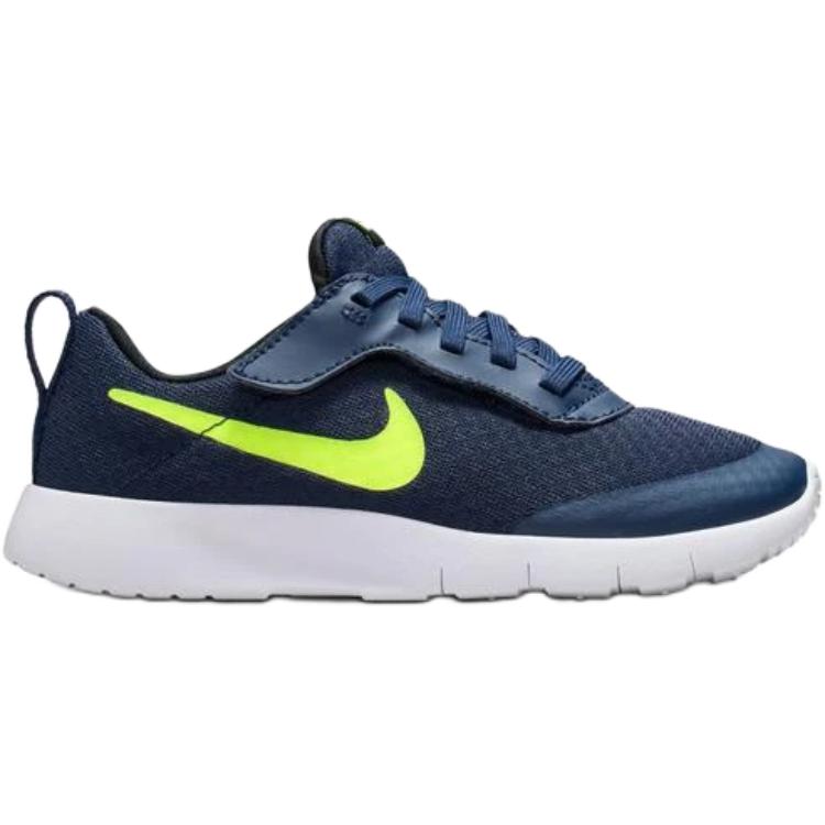 Nike Tanjun Comfortable Versatile Breathable Lightweight Shock Absorbing Low Top Running Shoes Kids Sneaker Deep-Blue DX9042-404