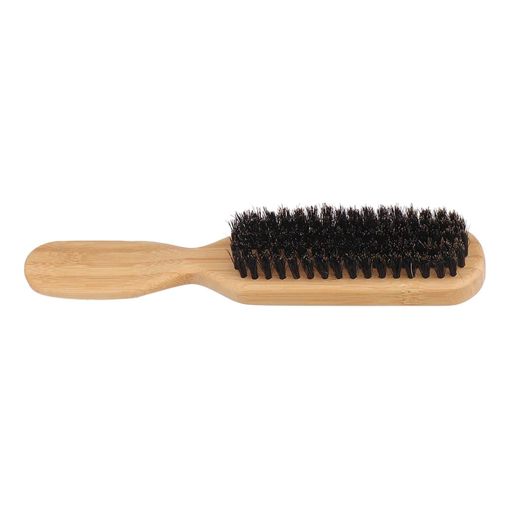 Shaving Brush Bamboo Handle Men Beard Soft Bristle Comb Styling Cleaning Tool for Hair Salon L