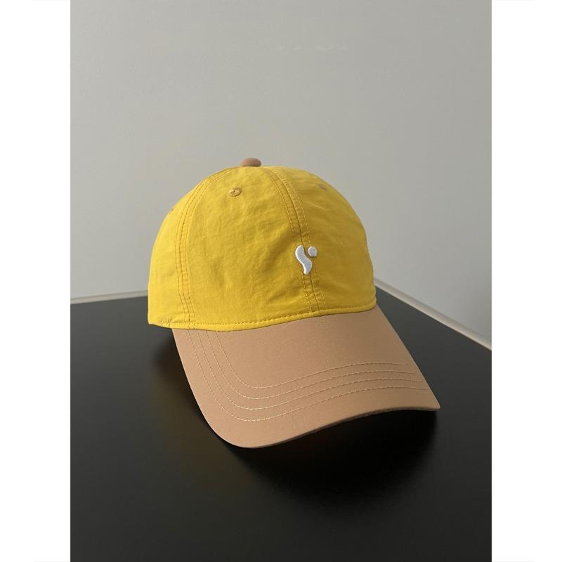 Color matching light and fast-drying cloth baseball hat women's spring and summer casual versatile sunscreen sunshade cap