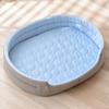 Summer Cooling Pet Cat Bed Cushion Ice Pad Non-slip Dog Sleeping Elliptical Shape Mat for Puppy Dogs Cats Pet Kennel