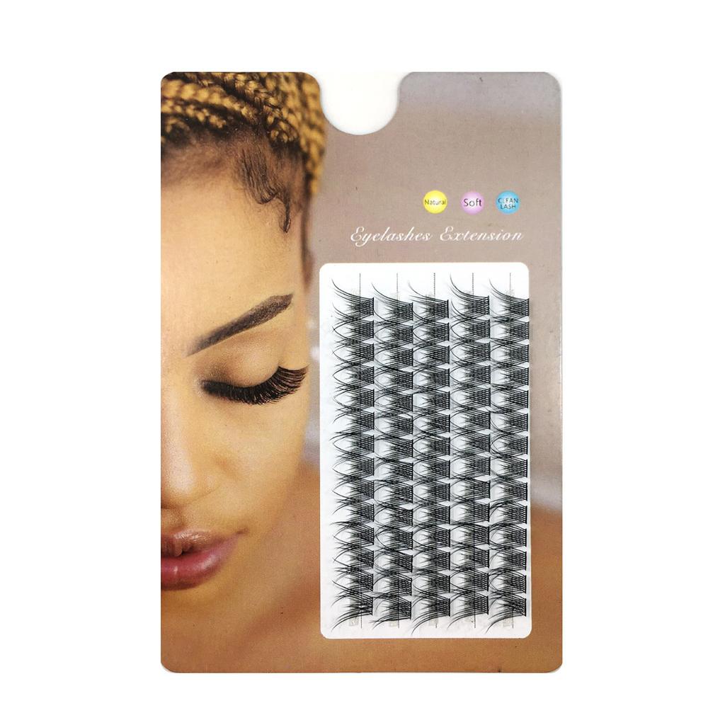 Natural Soft False Eyelashes Thick Cluster Single Eyelash Lengthening Eye