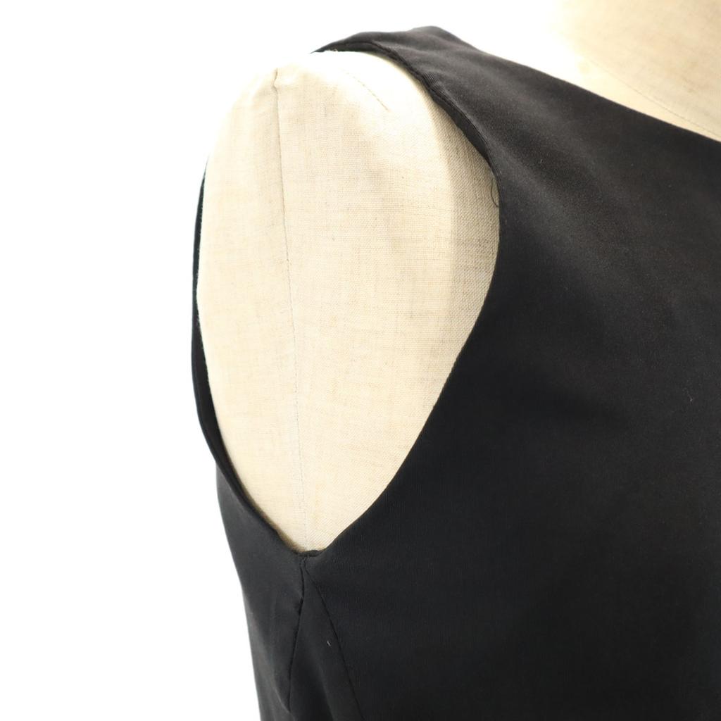 Unused ZARA No Sleeve Long Dress XS Black Women Used