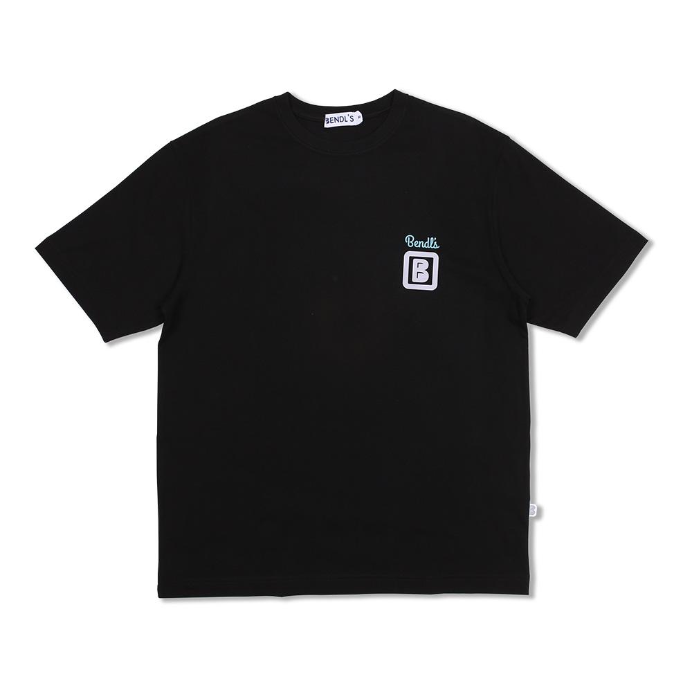 BENDLS Sticker T-Shirt Half - Black