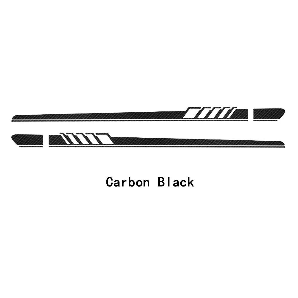 Car Door Side Skirt Stripe Sticker Decal For Mercedes Benz GLE GLK ML Class AMG W164 W166 GLE350 GLE400 GLK350 ML350 Accessories