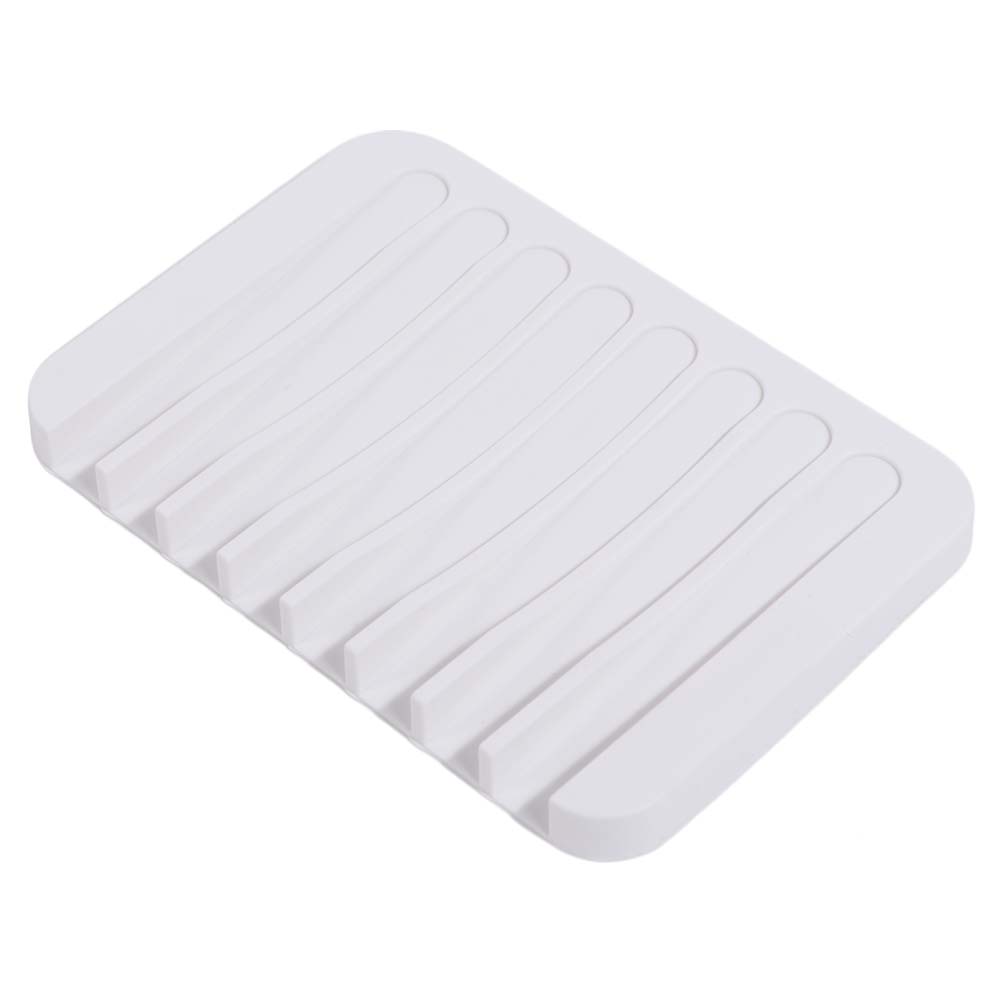 2Pcs Creative Soap Container Self Draining Soap Saver Tray Soap Dish Holder  Home Decor