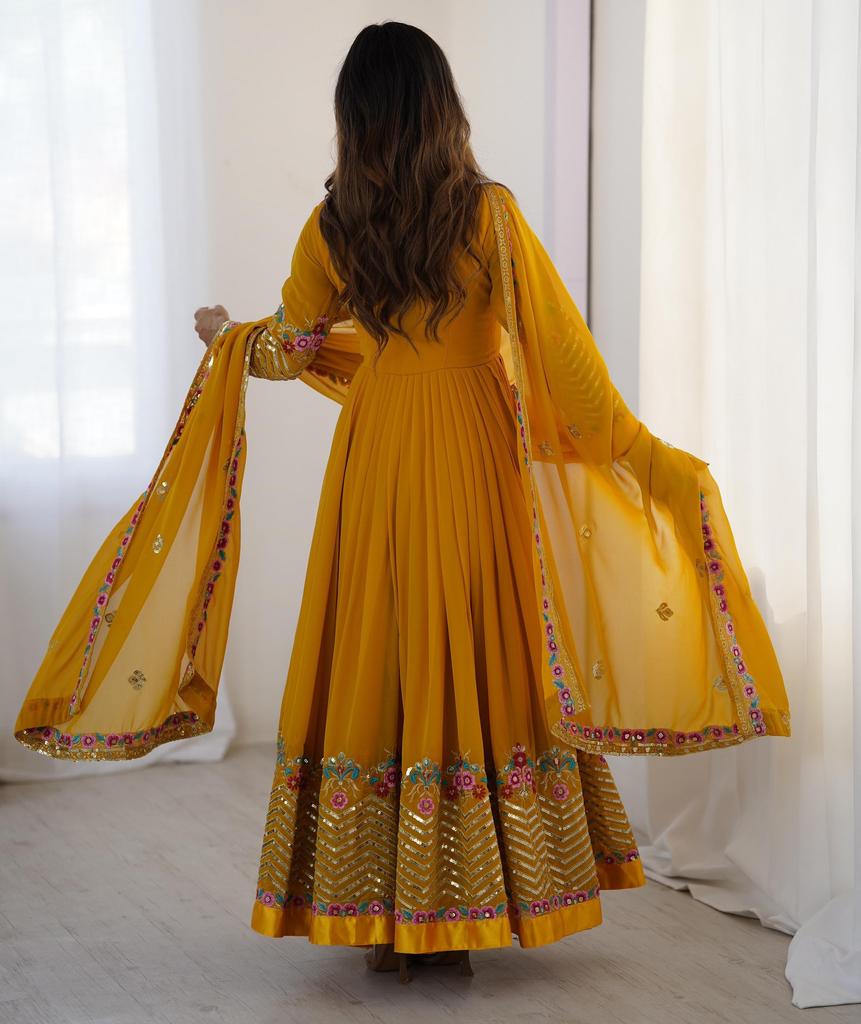 Nové Těžké Designové Anarkali Šaty Salwar Kameez Indické Pákistánské Bollywoodské Salwar Oblečení
