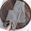 Women's American Striped High-Waist Wide-Leg Summer Trousers