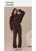 Women's Oreo Fleece Sports Jacket: Double-Sided, Velvet Thickened, Stand Collar, Loose Fit for Autumn/Winter Fitness & Casual Wear.
