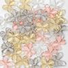 24-Pack Gold Silver Pink Black Manicure Cat Eye Rhinestone Decoration Acrylic Nails, Nail Art Supplies Nail Art Craft DIY Accessories