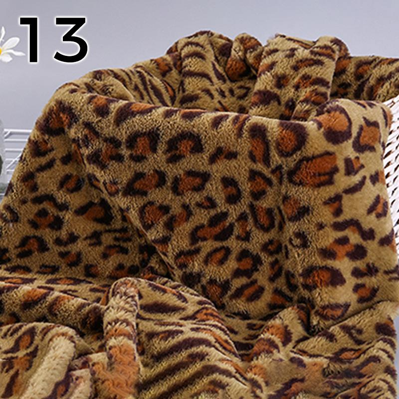 

50*160cm Soft Faux Rabbit Fur Fabric Leopard Pattern Thicken Plush Fabric For Diy Scarf Coat Carpet Material Backdrops Props