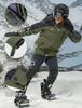 MAGCOMSEN Mountain Cold Weather Sports Durable CN 2XL Size Men's Water-Repellent Parka, Wear, Jacket, Outerwear, Green, (Japan L)