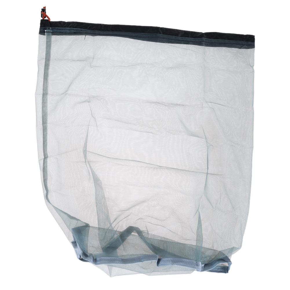 Ultralight Nylon Mesh Sleeping Bag Sacks Ultralight Nylon Mesh Bags Mesh Stuff Sacks Laundry Outdoor Bag for Travelling Hiking