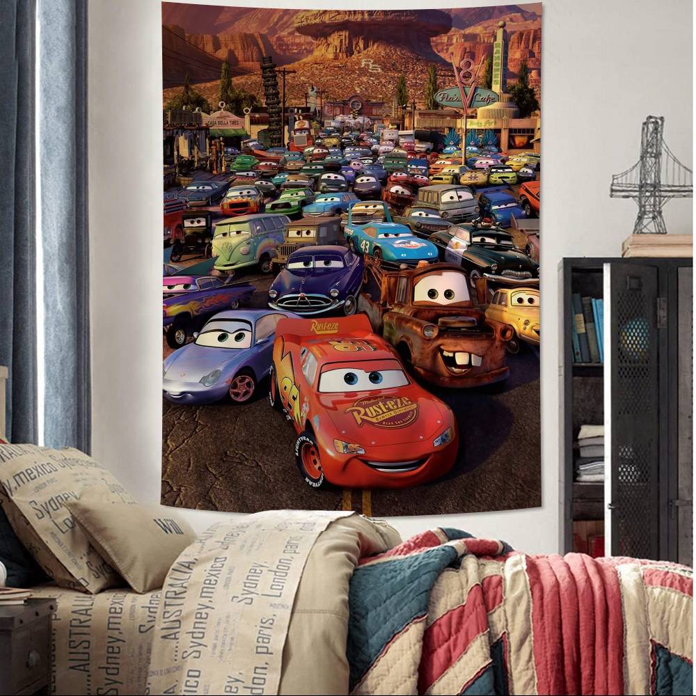 CCars DIY Wall Tapestry Art Science Fiction Room Home Decor Wall Art Decor
