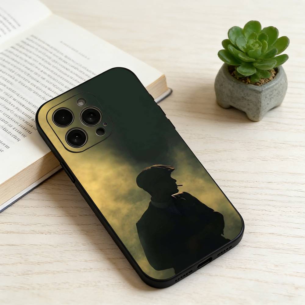 P-Peaky Blinders Phone Case Silicone Soft For IPhone 17 16 15 14 13 12 11 X XR Plus Pro Max Plus