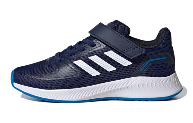 

Adidas Runfalcon 2.0 K Abrasion Resistant Slip Resistant Low top Kids Running Shoes Navy Blue Kids GV7750 29