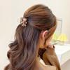 Pumpkin Hairpin Small Hair Claw Korean Style Hair Clip Girls Hairpin High Ponytail Fixed Clip