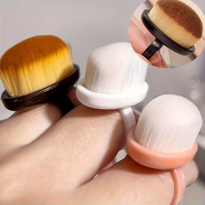1 Stück Easyclean Nagelbürste Grau - Ring-Maniküre- und Pediküre-Werkzeug mit weichen Borsten zur Reinigung unter dem Nagel, Nagelpflege