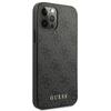 Guess Guhcp12Mg4Gfgr Iphone 12 / 12 Pro6,1 Grå/Grey Hard Case 4G Metall Gull Logo