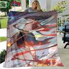 Famous Film Role Nezha Printed Soft Blanket Living Room Bedroom Sofa Bed Blanket Gift Portable Picnic Blanket Luxury Gift
