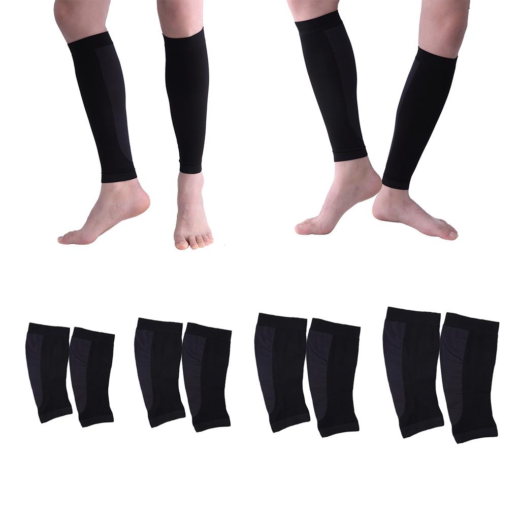Calf Compression Sleeve Nylon Support for Shin Splint Relief Sports Leg Sleeve for Running Training