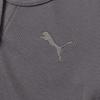 Puma Logo Print Solid Color Outdoor Casual Long Sleeve Cropped Top Women Tops Gray 628475-89