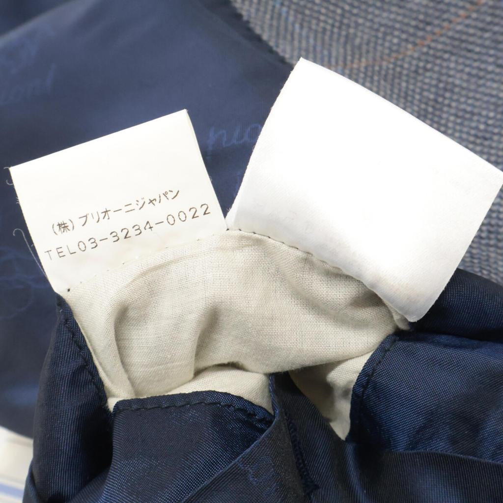 Brioni Check 3B jacket Jacket 48 gray checkUsed