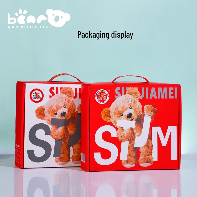 Sijia Meimizixiong Enamel Fresh-keeping Bowl Set