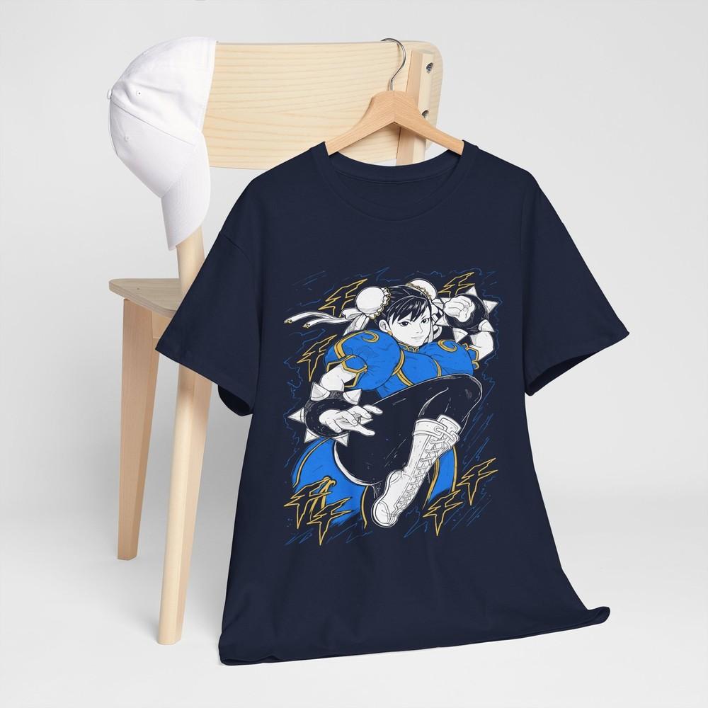 Chun Li Tshirt Street Fighter Vs King Of Fighters Snk Anime Gift Shirt All Size S