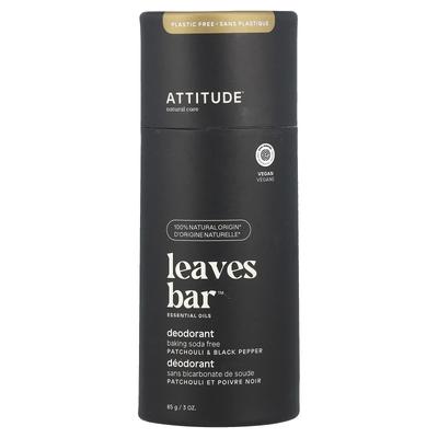 Déodorant Leaves Bar™ Patchouli & Poivre Noir, 85G(3 oz)