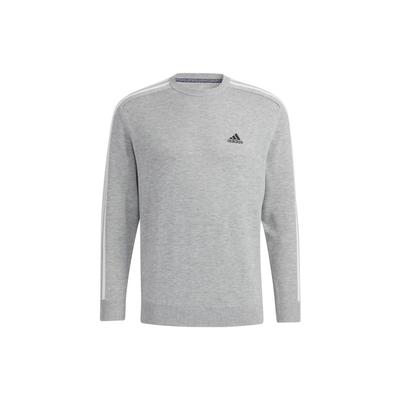 Logo Print Rundhals-Sweatshirt Herren Tops Grau GV1202