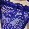 Sexy Lace Underwear For Women Low Rise Adjustable Thongs Transparent G-String Female Breathable Underpants Lingerie