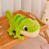 Creative 30cm Cartoon Real Like Lizard  Chameleon Plush Toys Candy Color Simulation Animal Reptile Stuffed Pillow Xmas Gifts