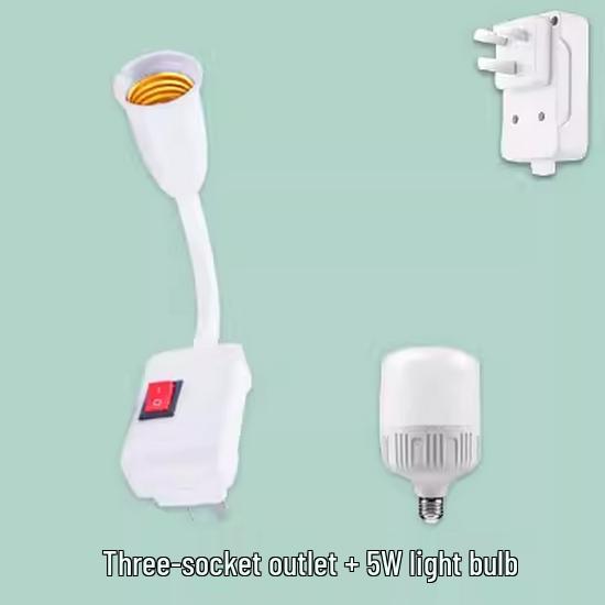 Influencer Wall-Mounted Bedroom Lamp: Plug-in, No-Wire, Punch-Free, Eye-Friendly, Energy-Saving, Warm Super-Bright Light