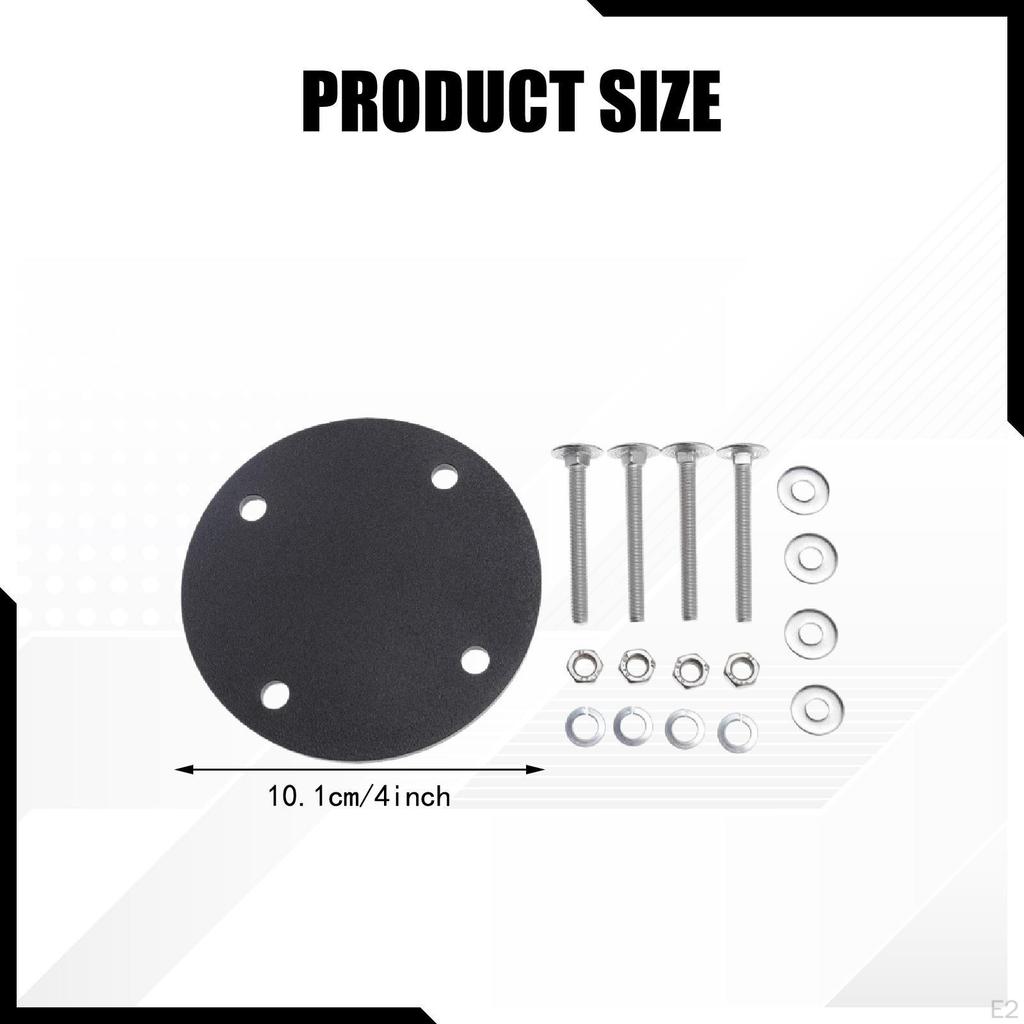 Sada těžkého montážního podkladového plechu Montážní hardware Komponent s pouzdry pro střešní nosič nákladu