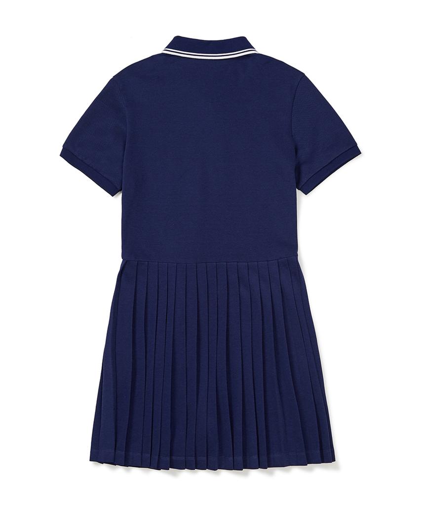 Clove [23Ss Clove] Tennis Pique One Piece (Navy)